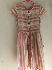 girl dress size 8 pink