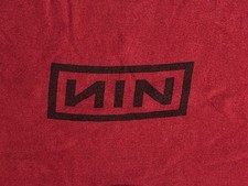 Nine Inch Nails Wave Goodbye Chicago 8-29-2009 Aragon Ballroom Med Shirt NIN