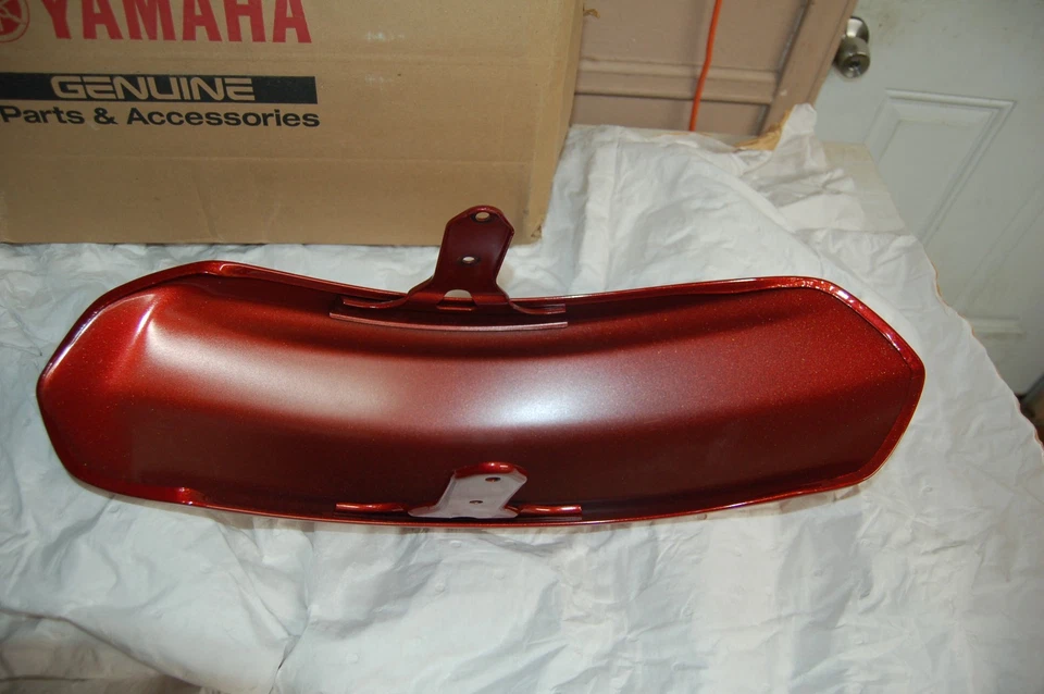 NEW GENUINE Yamaha 27D-21510-01-P0 Front Fender Stryker VStar  XVS1300 RED 11-17 - Image 3 of 4