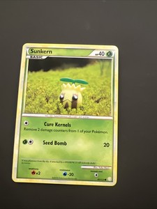 Pokemon HeartGold SoulSilver Single Card Common Sunkern 85/123