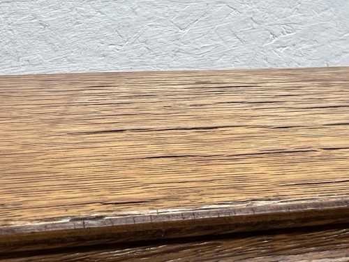 Antique Singer Treadle Sewing Machine Wood Cover Top Coffin Cast Iron Parts - Picture 5 of 19