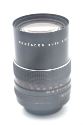 PENTACON Auto 2.8/135 Vintage Film Camera Lens Made In GRD
