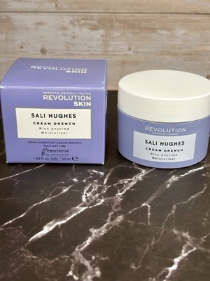 Revolution Skin Sali Hughes Cream Drench Rich Moisturizer Dry Skin 50ml