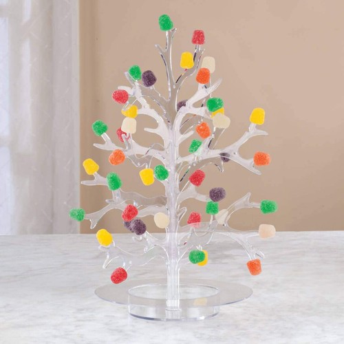 12" Festive Gumdrop Tree - Clear - Foto 3 di 3