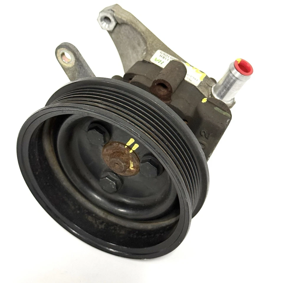 97-02 Jaguar XK8 XKR X100 P/S PS Power Steering Pump Assembly MJA8111BH OEM 45K - Image 3 of 4