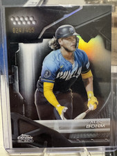 Topps Chrome Black - Alec Bohm Philadelphia Phillies 024/199