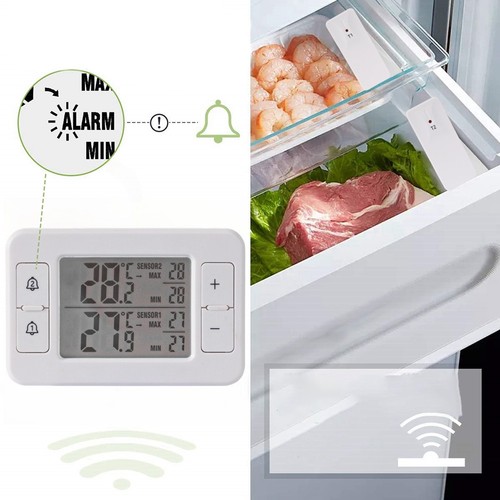 Wireless Remote Digital Thermometer System for Home Wine Cellars or RVs - Picture 6 of 13