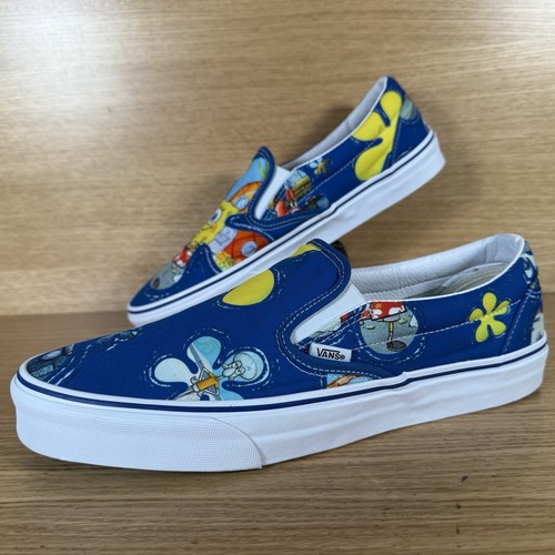 Vans Men’s Shoes ‘Aloha Bob’ SpongeBob Themed Slip On - Size 12 UK (47 EU) - Picture 5 of 16