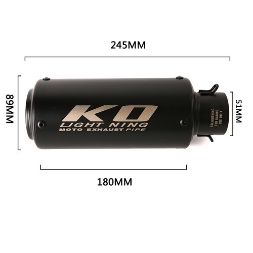 For Lifan KP-Mini 150 2015-2025 Full Exhaust System Front Link Pipe Muffler Tips - Picture 2 of 12