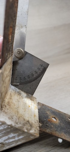 Flag Holder or Small Weather Vane Topper Weathered Finnial Approx. 70 deg. Angle - Picture 6 of 11