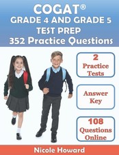 COGAT® GRADE 4 AND 5 TEST PREP: 2 MANUSCRIPTS, COGAT® TEST PREP GRADE 4 , ...