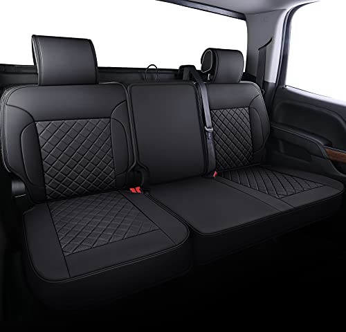 Chevy Silverado/Sierra P01-S1 Rücksitzbank 2007-2013&2019-2024 Rückbank schwarz - Bild 4 von 6