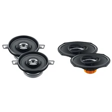 Hertz Dieci Series DCX-873 Pair of 3.5" Two-Way Coaxial Speakers with a pair ...