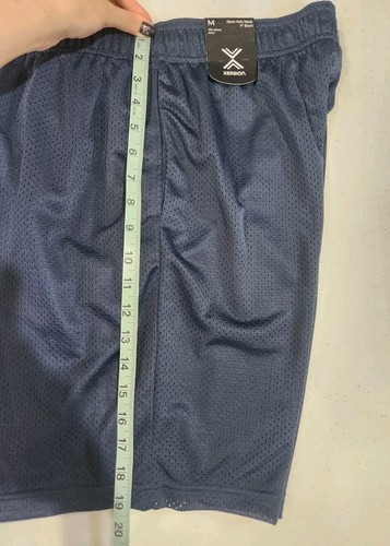 NUEVO Pantalones Cortos Xersion Baloncesto Agujero Abierto Malla Para Hombre Talla M No-Show Cordón Nuevos con Etiquetas - Imagen 11 de 11