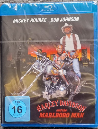 HARLEY DAVIDSON AND THE MARLBORO MAN (1991) (Blu Ray, New & Sealed, Don Johnson)