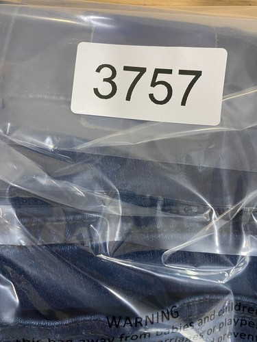 Mugsy Jeans Uomo 32x30 (Adatto 30x28) Blu Scuro Fultons Conico Elasticizzato Comfort Logo - Foto 11 di 11