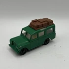 Vintage Matchbox Lesney Land Rover Safari No 12 Green  W/ Luggage