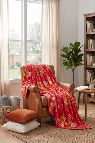 Johnny Was Stallion Laurel Canyon Cozy Blanket H12126-R