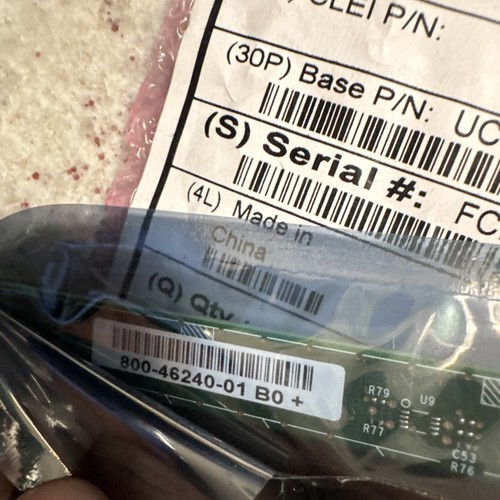Mini transporteur de stockage Cisco UCS-MSTOR-M2 authentique NEUF pour SSD M.2 SATA/NVMe - Photo 2/3