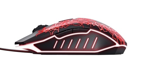8713439246186 Trust GXT 105X Izza mouse Gaming Ambidextrous USB Type-A Optical 4 - Picture 4 of 5
