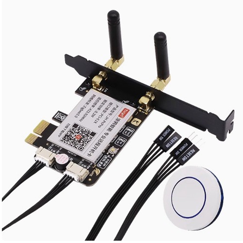 1X(Tuya Computer Netzschalter Boot-Karte Remote ein Aus Schalter Taste PCI3950