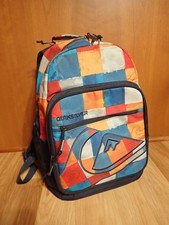 Quiksilver Estilo Backpack Color Block Book Bag Backpack - Roomy Clean 