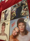 Lot Of 4 David Bowie LPs Aladdin Sane Scary Monsters Tonight Pinups Simply Vinyl