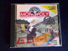 Vintage 1995 "Monopoly" Game - Windows Version PC CD ROM w/Manual