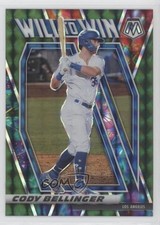 2021 Panini Mosaic Will to Win Green Mosaic Prizm Cody Bellinger #WTW1 0j8f