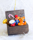 Mix Selection Vintage Wood Christmas Ornaments — photo 6