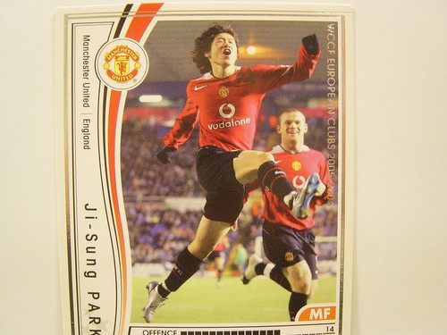 Panini WCCF 2005-06 Park Ji-sung 1981 Korea No.13 Manchester United MF England f - Picture 2 of 7