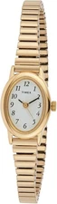Timex Women's Cavatina Watch - TPearl Dial Gold-Tone Case Gold-Tone/White 