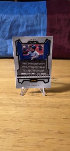 Panini Prizm 2024 Chicago Cubs Ryne Sandberg Blue Ice Prizm - Bild 2 von 2
