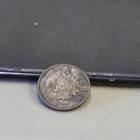 1868 US Indian Cent 1c VG Bent,Corrosion  Semi Key
