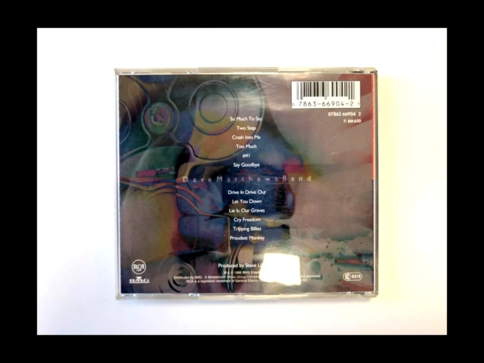 Dave Matthews Band Crash CD NM - Immagine 3 di 3