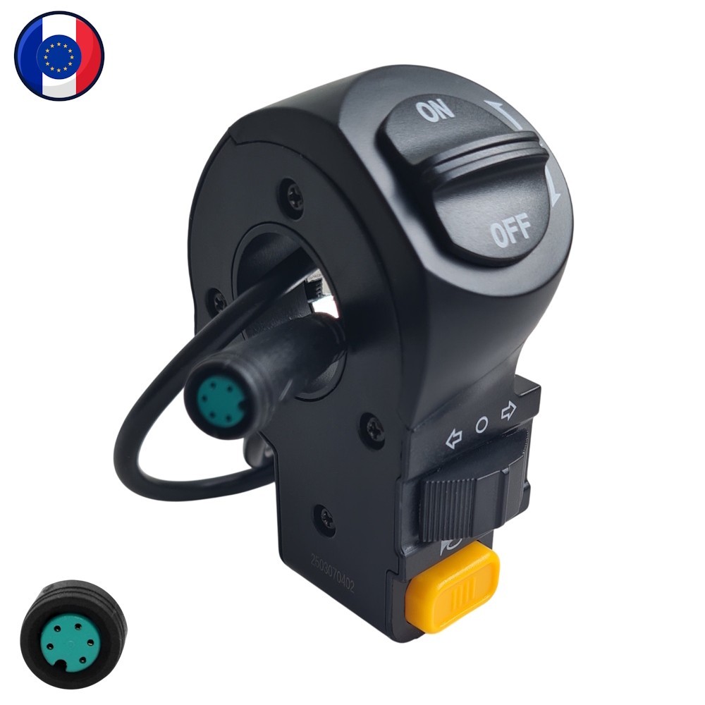 Commodo de guidon Smartgyro pour circuler en ville la nuit en trottinette
