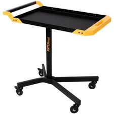 Adjustable Rolling Work Table Mobile Tool Cart for DIY Repair