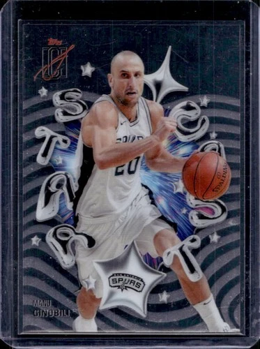 2025 Topps Signature Manu Ginobili Base (RAW)