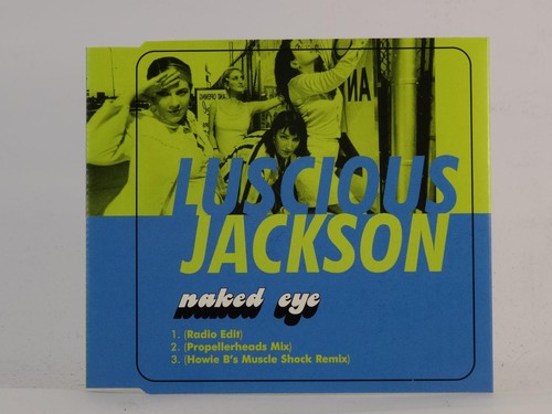 LUSCIOUS JACKSON NAKED EYE (E59) 3 Track Promo CD Single auch Picture Sleeve BEL
