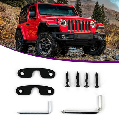 #ad 2PCS Sun Visor Clip Repair Kit For Jeep Wrangler JK JL Gladiator JT 2018 2022 $7.99