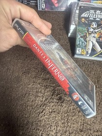 Dante&rsquo;s Inferno PlayStation Portable PSP Complete Manual & MINT CONDITION disc!
