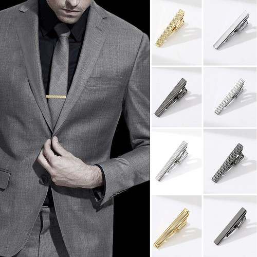 Suit Clip Wedding Accessories Tie Clips Jewelry Gift Daily Business Fashion - Picture 3 of 26