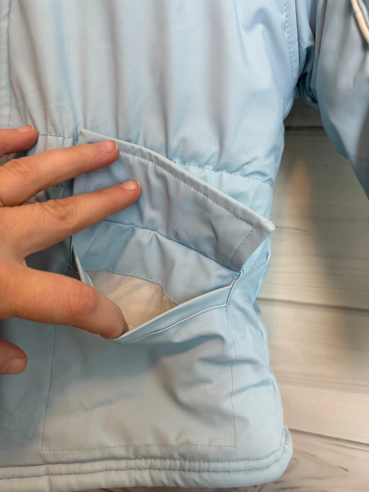 Vintage Mattel Barbie Sport baby blue winter coat - Image 4 of 4