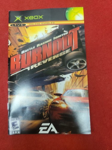 Burnout Revenge (Xbox, 2005) CIB Complete w/ Manual Tested - Picture 6 of 6