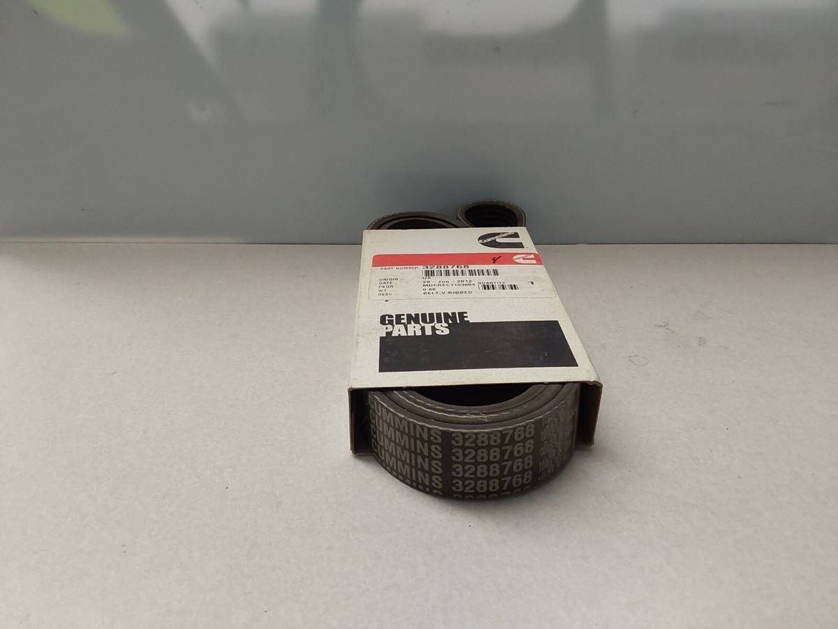 みん 1Pcs New 3288576 8PK143 Fan Belt For Cummins QSM11 | eBay