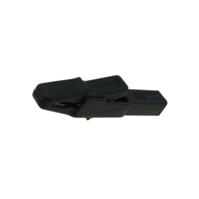 AK2BSW Krokodilklemme 25A schwarz Ber.Halt: max.9,5mm HIRSCHMANN T&M