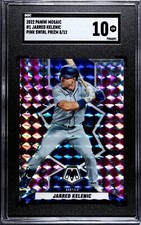 2022 Panini Mosaic #1 Jared Kelenic PINK SWIRL PRIZM /12 SGC 10 GEM MINT /12