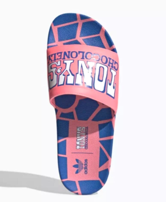 adidasOriginals × TONY’SCHOCOLONELY L 希少 NEW ADIDAS ORIGINALS MENS ADILETTE TONY CHOCOLONELY SLIDES ~SIZE