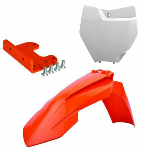 Polisport Front Fender & Number Plate Adapter kit KTM SX SXF 2007 - 2012 oem - Picture 1 of 3