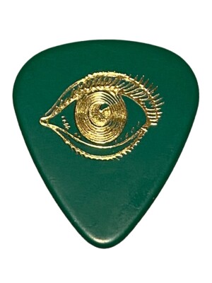 D Andrea AD-Lib-Pixie Pick-EYE Pick-Green w/Gold- Medium Gauge Prototype